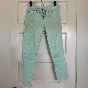 J. Crew Factory Mint Toothpick Denim